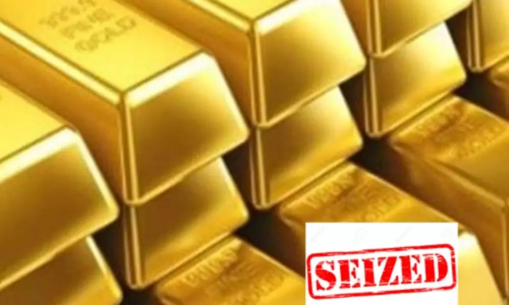 Gold Seized in Shamshabad Airport