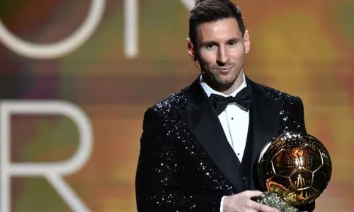 Lionel Messi wins Ballon Dor Award for Seventh Time