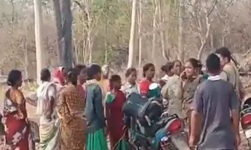 Tribals Attack on Forest Officers in Kamareddy District Tribals Attack on Forest Officers in Kamareddy District