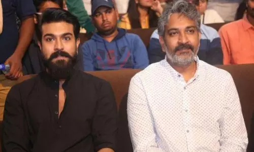 RRR Movie With Rajamouli Is my Dream Says Hero Ram Charan