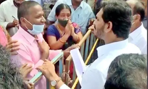 Jagan Assured Flood Victims in Kadapa Jagan Assured Flood Victims in Kadapa