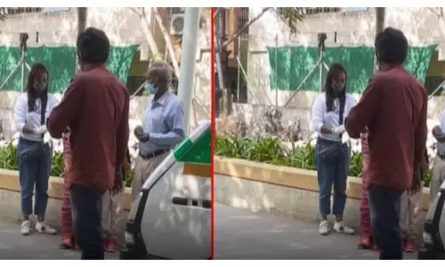 Woman Escaped From Samshabad Airport who Tested Corona Positive Woman Escaped From Samshabad Airport who Tested Corona Positive