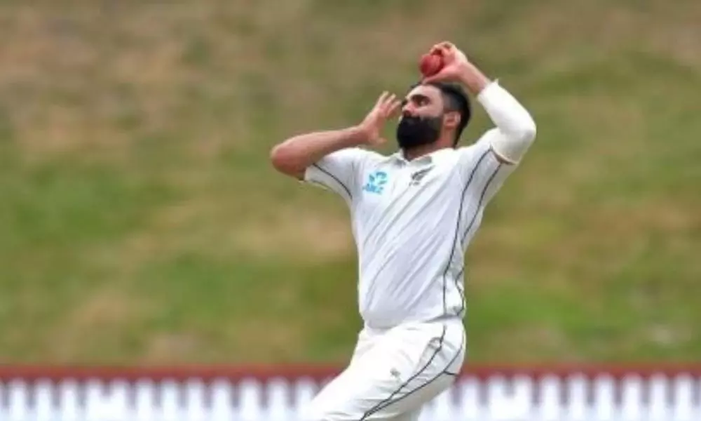 New Zealand Spinner Azaz Patel Creates New Record By Taking 10 Wickets