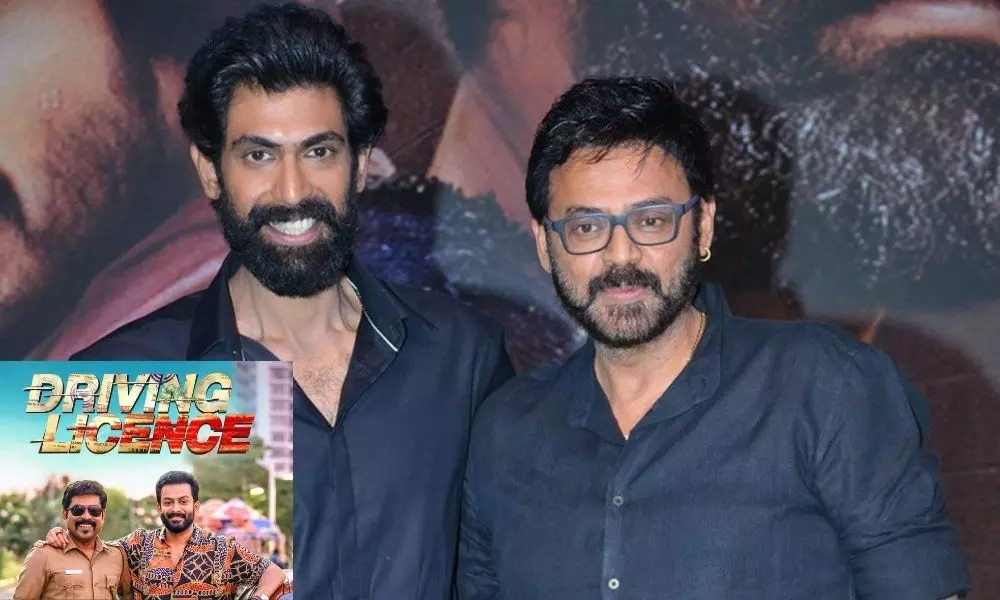 Hero Venkatesh Going to be Remake the Driving Licence Movie