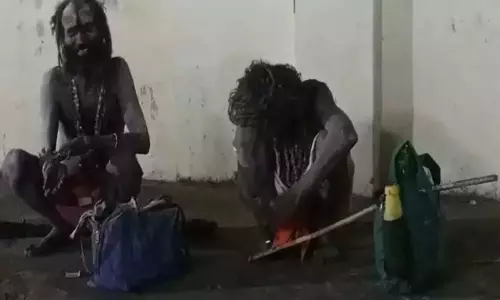 Aghoras Watch Akhanda Movie in Theater at Narsipatnam