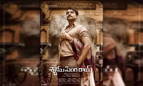 ‍Nani as a Writer in Shyam Singharoy Movie