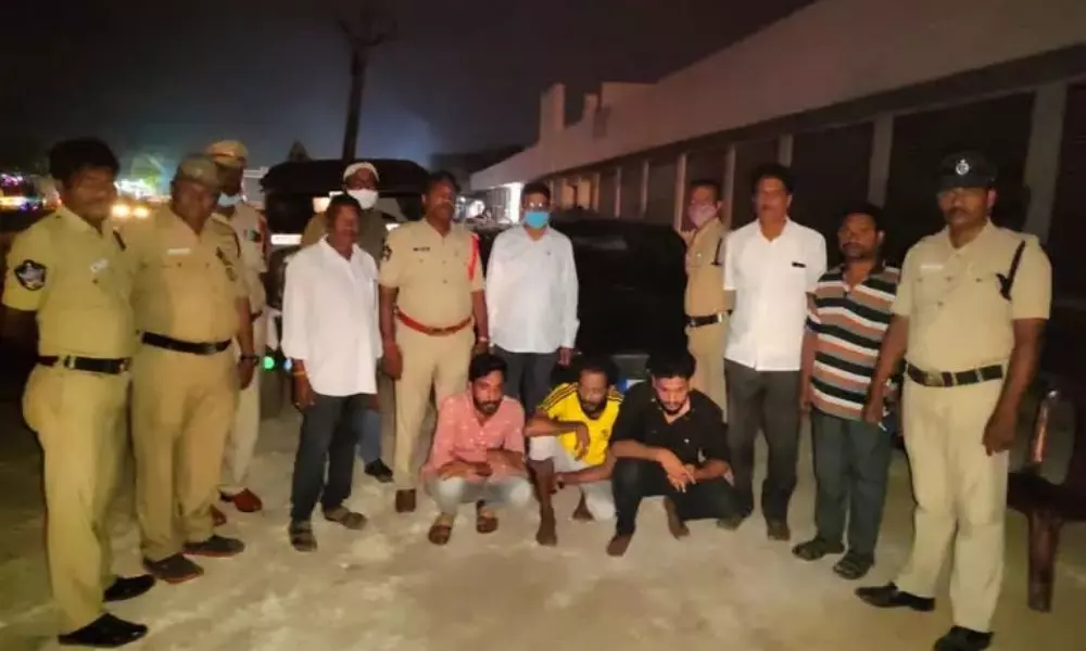 The Accuseds Absconded from Jaggampet PS in East Godavari District