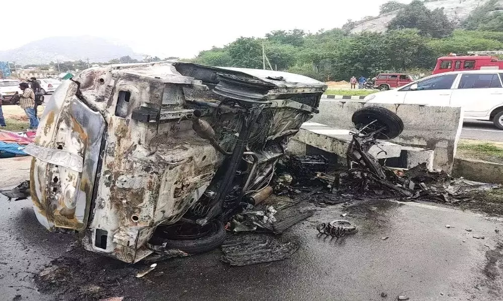 7 Members Killed in Road Accident in Ithepalli Tirupati | AP Latest News