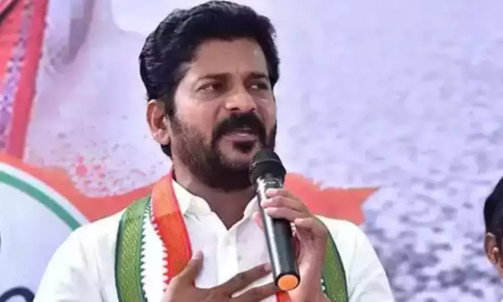 MP Revanth Reddy Slams TRS MPs Over Paddy Procurement