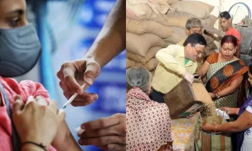 No Vaccine No Ration Policy Applying in Nizamabad District | Corona Vaccine Latest News No Vaccine No Ration Policy Applying in Nizamabad District | Corona Vaccine Latest News