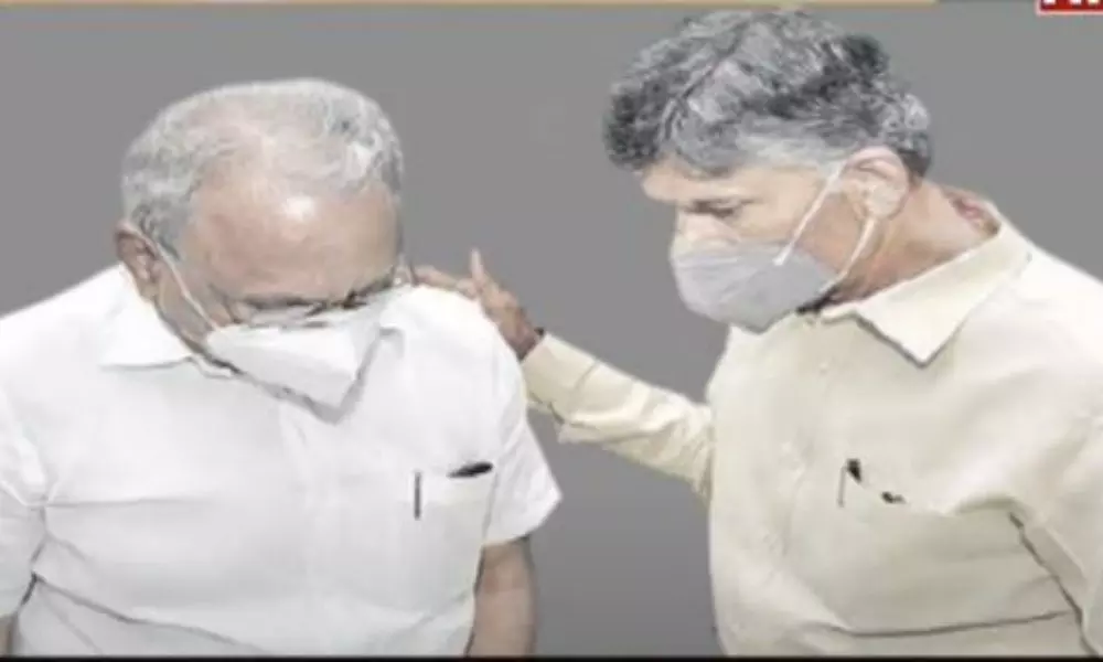 What did KVP Ramachandra Rao and Chandrababu Discuss?