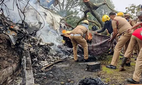 Searching Operation for Black Box at Army Chopper Crash under Wing Commander Bharadwaj | National News