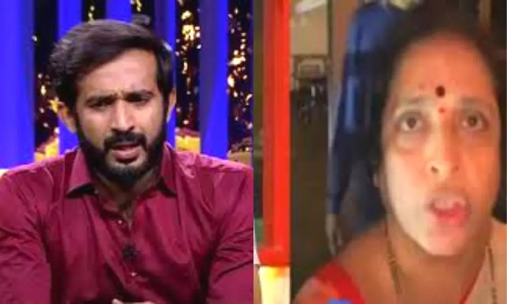 Uma Rani Sensational Comments on Bigg Boss Telugu 5 Show About her Son Anchor Ravi Elimination