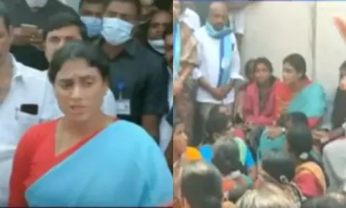 YS Sharmila Medak Tour Today | Telangana News
