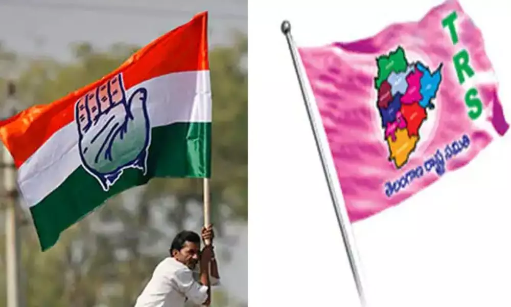 Congress Give Big Shock to TRS in Local Body Elections