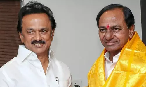 Telangana CM KCR Steps to Third Front in National Politics Telangana CM KCR Steps to Third Front in National Politics