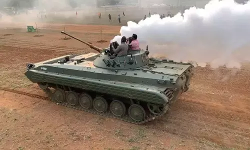 Rajnath Singh Started a Azadi Ka Amrit Mahotsav Through Video Conference in Medak | Telangana News