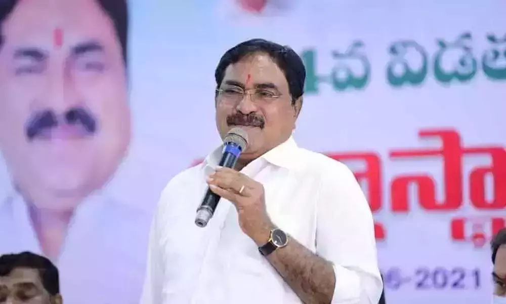 Errabelli Dayakar Rao Slams Central Govt Over Mission Bhagiratha Funds Errabelli Dayakar Rao Slams Central Govt Over Mission Bhagiratha Funds
