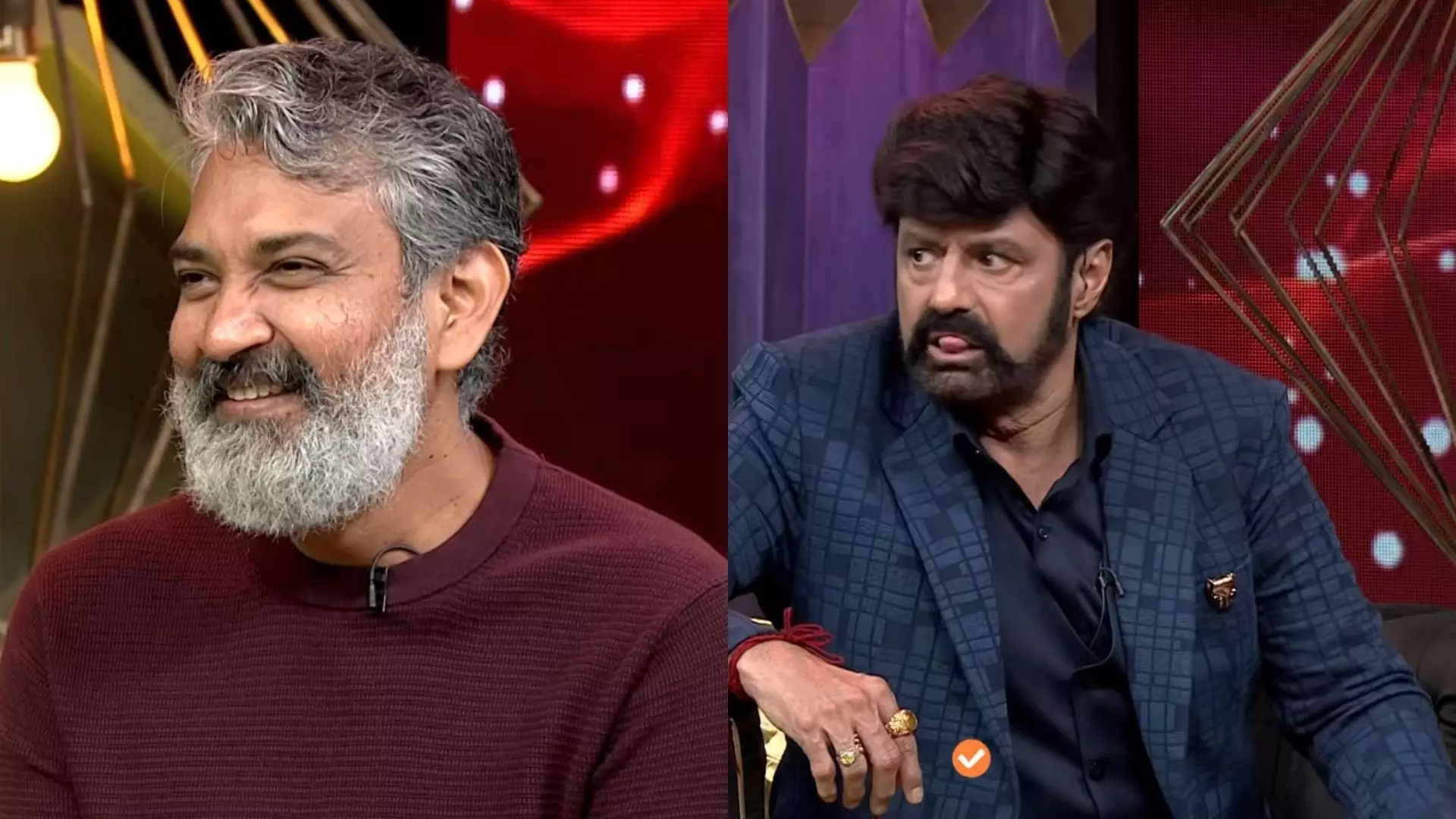 Director Rajamouli Attends as a Guest to Balakrishna Unstoppable Talk Show Promo Released Today 15 12 2021