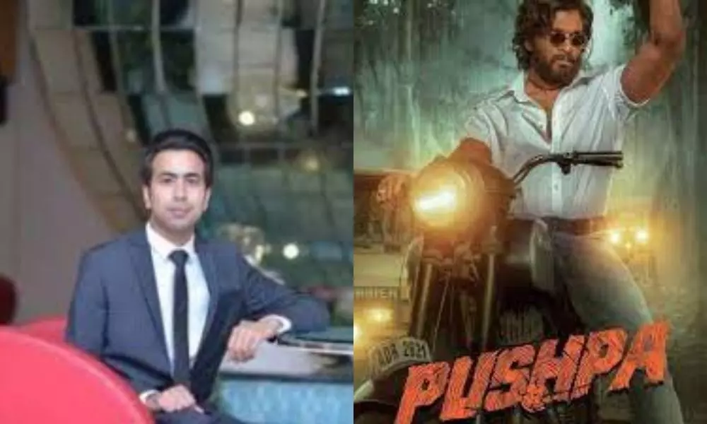 Film Critic Umair Sandhu Posted the first Review of the Pushpa movie on Twitter today.