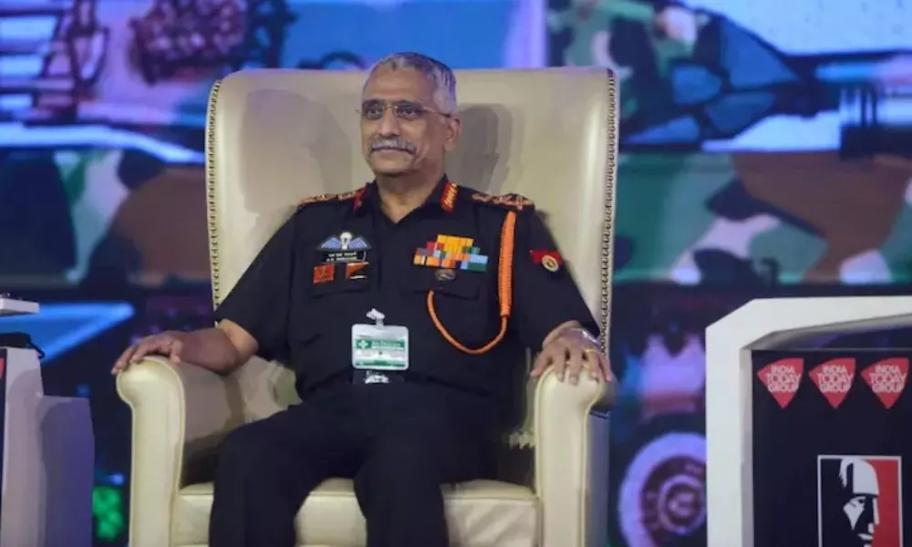 Gen Naravane Takes Charge As Head Of Chiefs Of Staff Committee