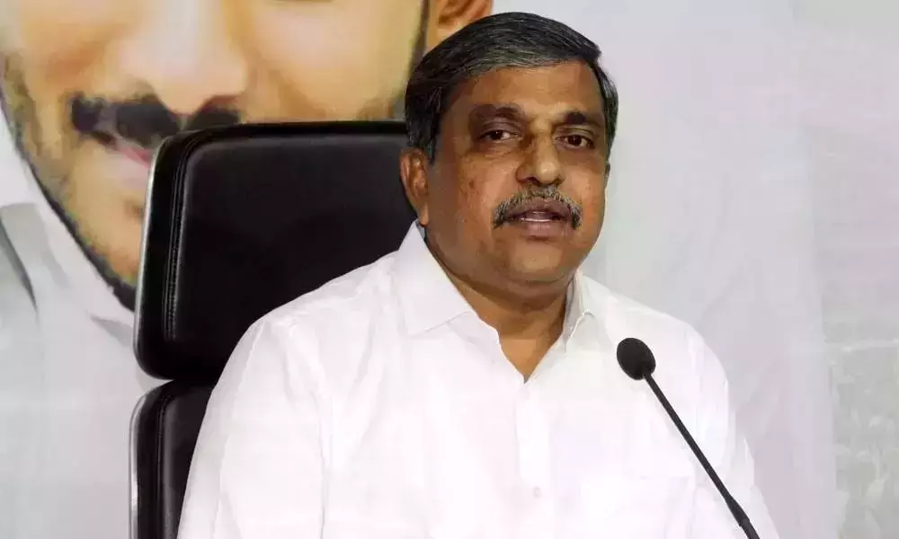 YCP Advisor Sajjala Ramakrishna Reddy Completed Discussions with Employees Union About Fitment YCP Advisor Sajjala Ramakrishna Reddy Completed Discussions with Employees Union About Fitment