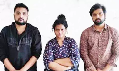 Woman Software Engineer and two Others Arrested for Sharing Drugs in Hyderabad Woman Software Engineer and two Others Arrested for Sharing Drugs in Hyderabad