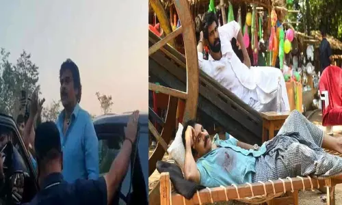 Pawan Kalyan Resumes Shooting for Bheemla Nayak Movie in Vikarabad | Bheemla Nayak Movie Update