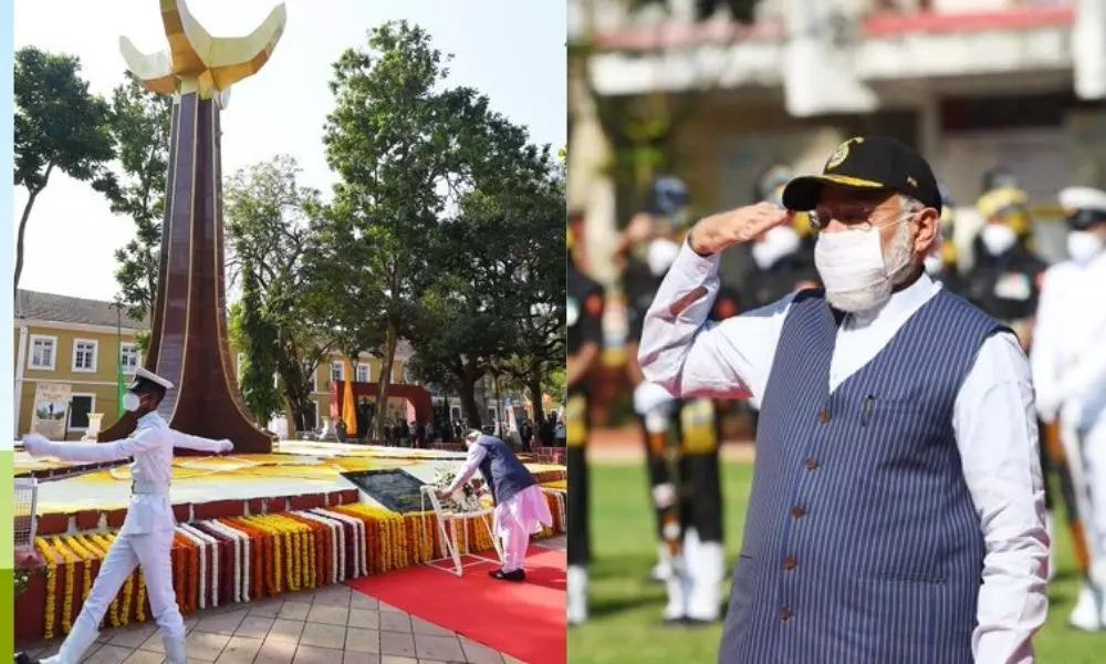 Prime Minister Narendra Modi Participating in the Goa Liberation Day Celebrations