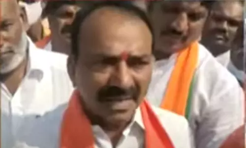BJP MLA Etela Rajender Fires on CM KCR
