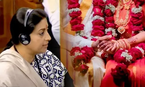 Union Min Smriti Irani Tables Bill To Raise Age Of Marriage For Women