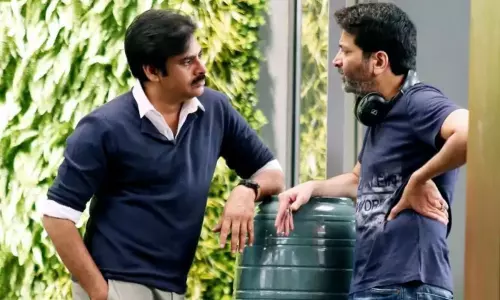 Pawan Kalyan is going to become a Producer with Director Trivikram Srinivas Pawan Kalyan is going to become a Producer with Director Trivikram Srinivas