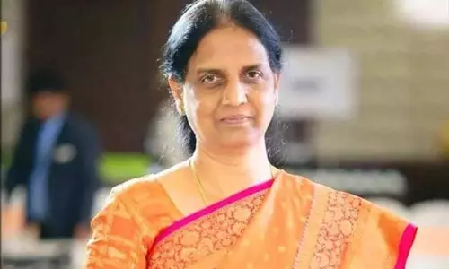 Telangana Minister Sabitha Indra Reddy Press Meet on Inter 1-Year Results| TS Online News