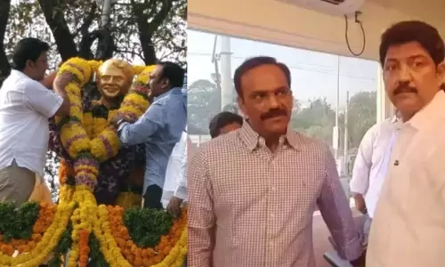 MLA Vallabhaneni Vamsi met Vangaveeti Radhakrishna in Vijayawada | AP News Today MLA Vallabhaneni Vamsi met Vangaveeti Radhakrishna in Vijayawada | AP News Today
