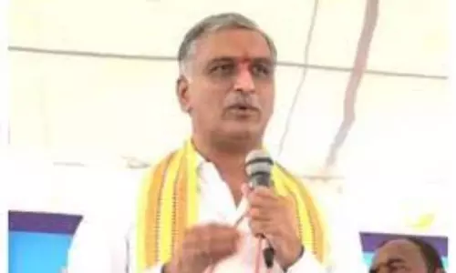 Telangana Health Minister Harish Rao fired at Narendra Singh Tomar | TS News Today