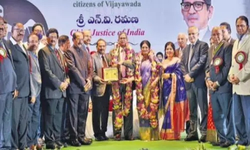 AP Bar Council Honors CJI NV Ramana couple | AP News Today
