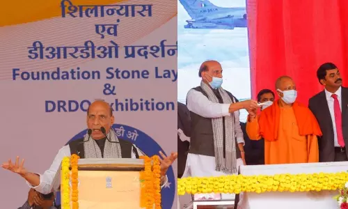 Defense Minister Rajnath Singh Start the BrahMos Missile Unit and DRDO Lab In Lucknow