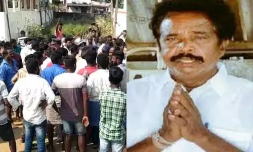 High Tension in Krishnapatnam Nellore District Villagers protest in front of Anandayyas House | AP News