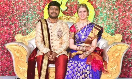 Guntur boy marries Turkey girl According to Hindu Tradition in Andhra Pradesh Guntur boy marries Turkey girl According to Hindu Tradition in Andhra Pradesh
