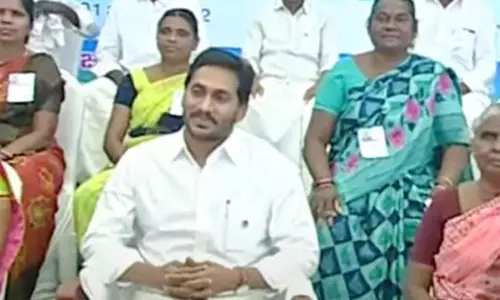 AP CM Jagan Distributes YSR Pension Kanuka to Beneficiaries AP CM Jagan Distributes YSR Pension Kanuka to Beneficiaries