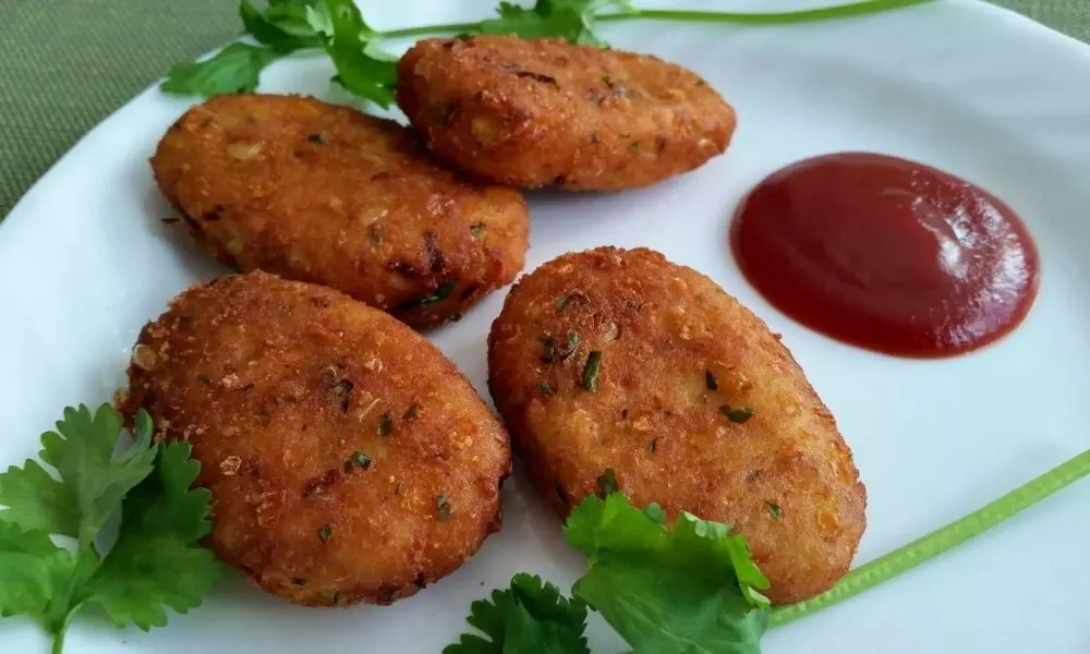 Corn Cutlet for Kids Make at Home Cost is Also low