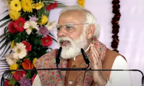PM Modi Lays Foundation of Major Dhyan Chand Sports University PM Modi Lays Foundation of Major Dhyan Chand Sports University