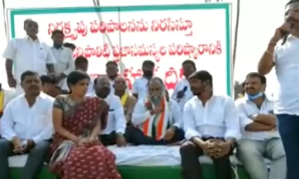 Jagga Reddy Demands that the Problems of the Tellapur Municipality be Resolved