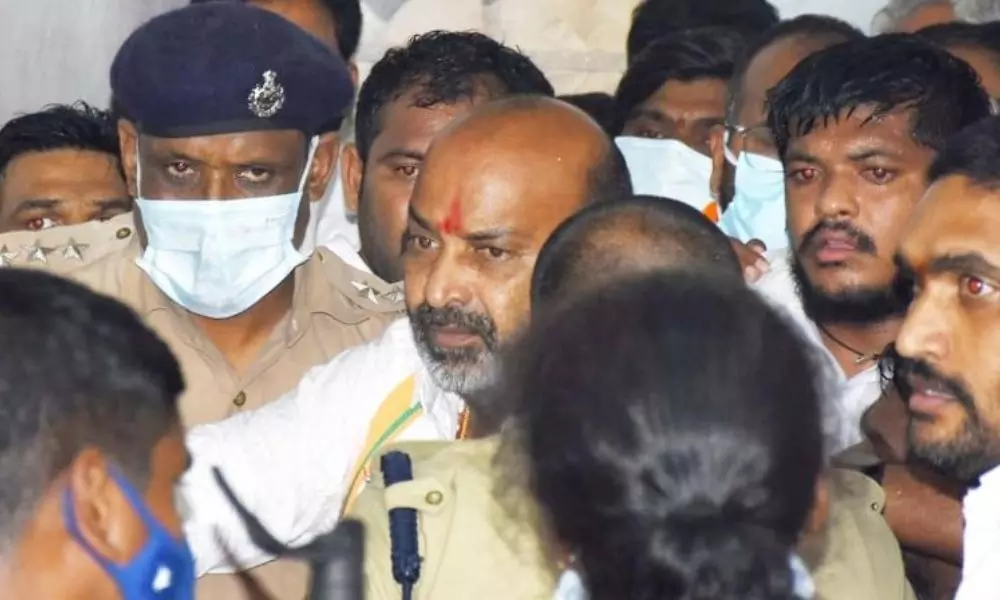 Telangana High Court Give Bail to Bandi Sanjay