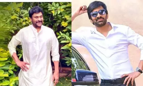 Chiranjeevi and Ravi Teja Acting Togeter on Director KS Ravindra Film