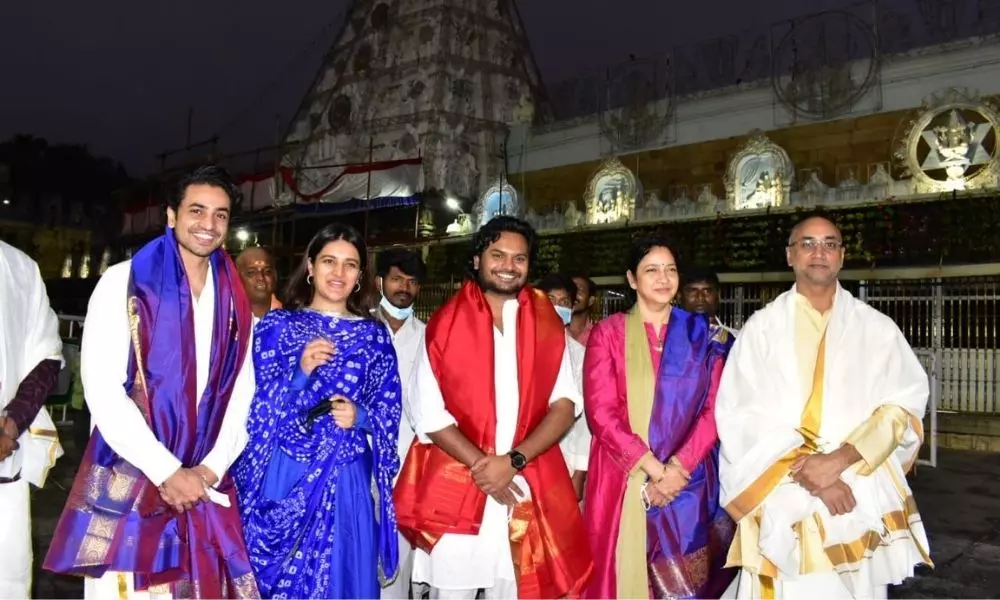 Celebrities  Visited TTD in Tirupati | AP News Today