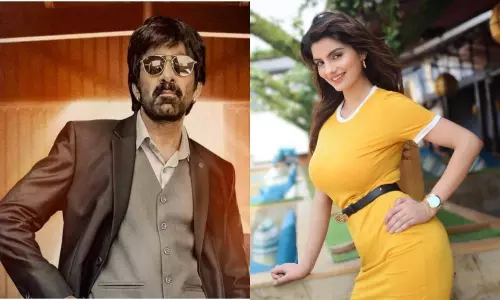 Anveshi Jain Item Song in Ravi Teja Ramarao On Duty Film