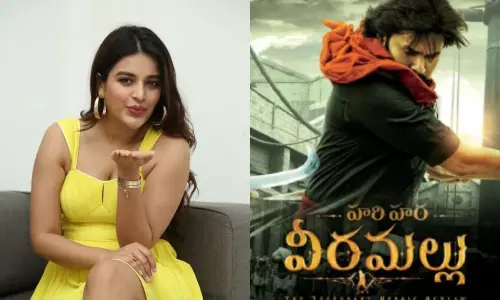 Nidhhi Agerwal Tells About Role in  Pawan Kalyan Movie | Tollywood News Online