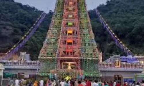 Temples in Vijayawada are bustling with devotees