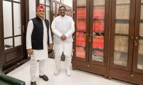 UP Minister Dharam Singh Saini Joins in Samajwadi Party